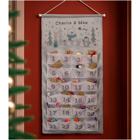 Personalised Polar Bear Advent Calendar