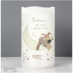Personalised Boofle Baby Nightlight LED Candle